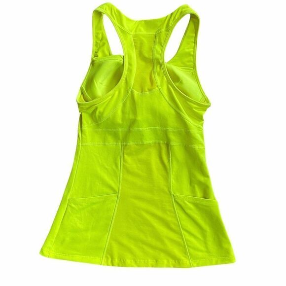 Athleta Women’s Lime Green Racerback Workout Top SZ XS - Picture 2 of 11